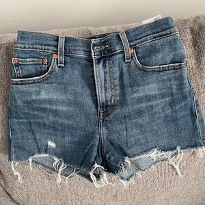 Levi’s Denim Distressed Women Shorts